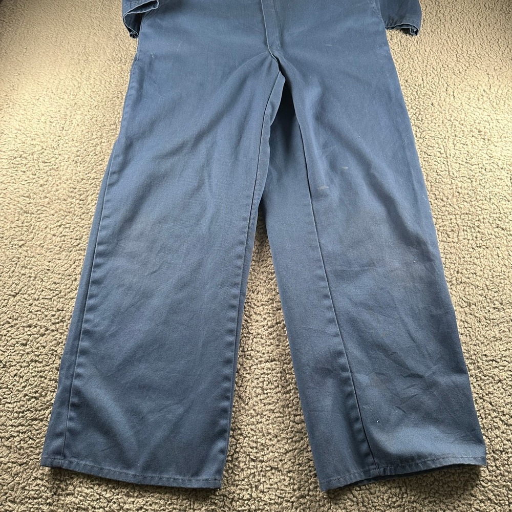 Vtg Ben Davis Coveralls Mens 40R Blue Workwear Painter One Piece Made In USA - Picture 6 of 15